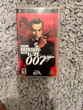 Sony PSP From Russia With Love 007 Video Game - Red, Black, White